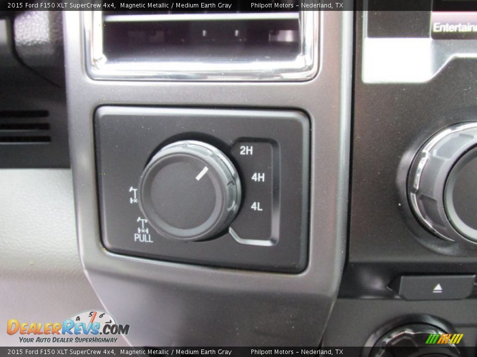 2015 Ford F150 XLT SuperCrew 4x4 Magnetic Metallic / Medium Earth Gray Photo #31
