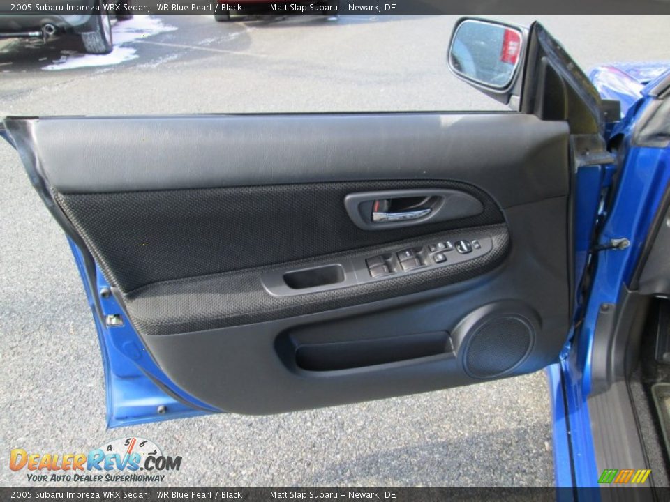2005 Subaru Impreza WRX Sedan WR Blue Pearl / Black Photo #12