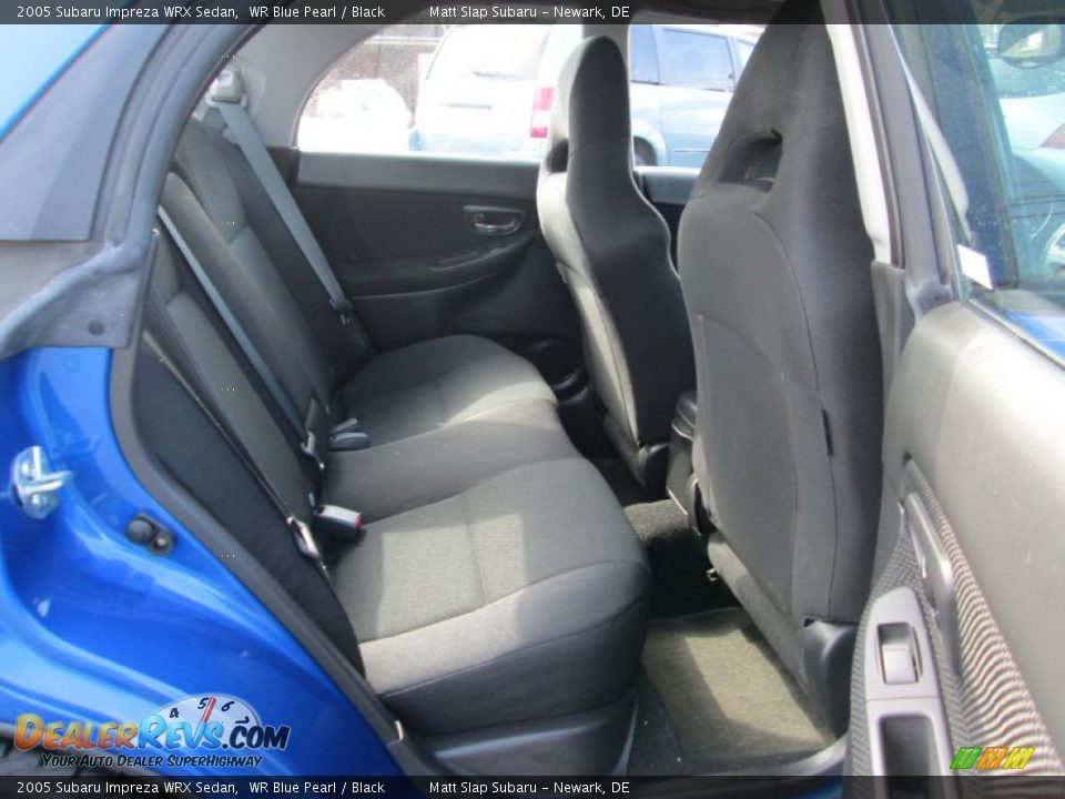 2005 Subaru Impreza WRX Sedan WR Blue Pearl / Black Photo #18