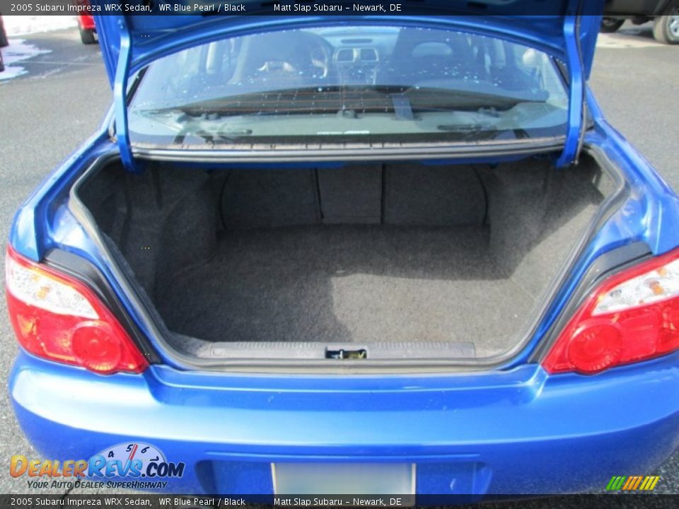 2005 Subaru Impreza WRX Sedan WR Blue Pearl / Black Photo #19