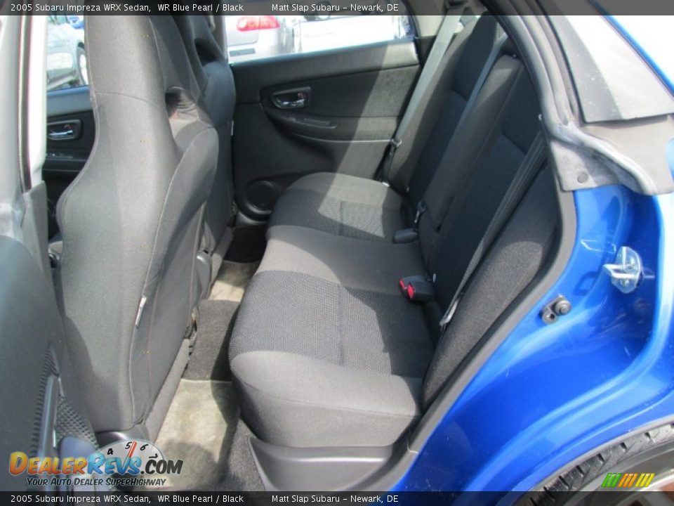 2005 Subaru Impreza WRX Sedan WR Blue Pearl / Black Photo #21