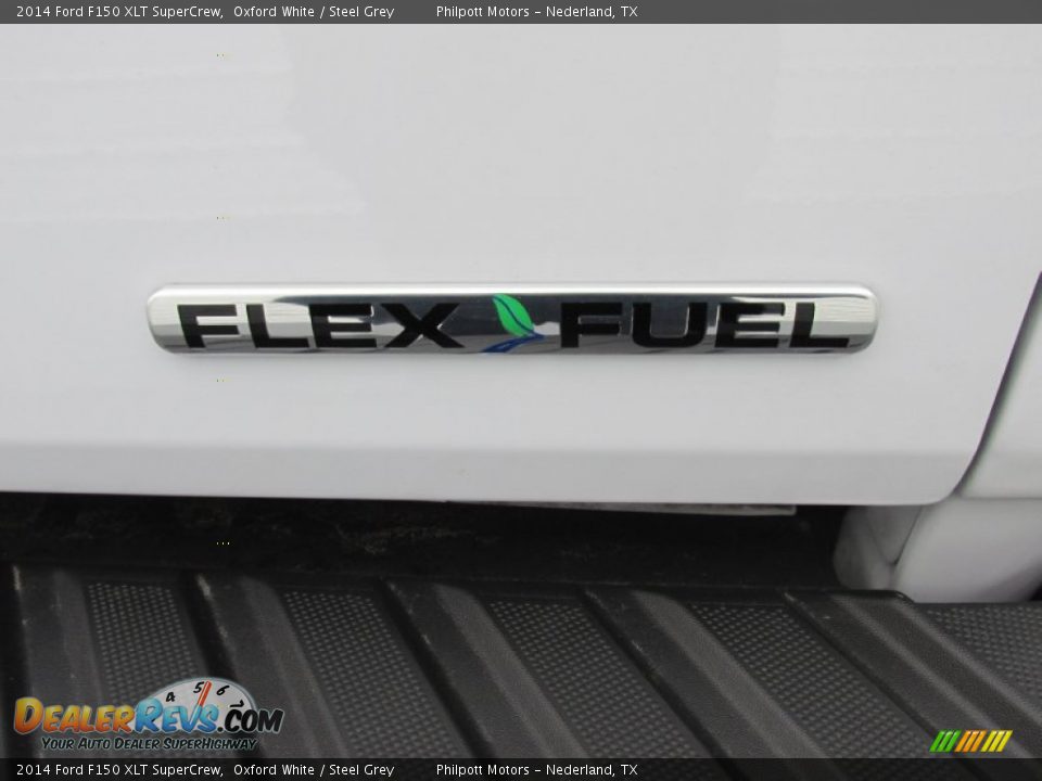 2014 Ford F150 XLT SuperCrew Oxford White / Steel Grey Photo #15