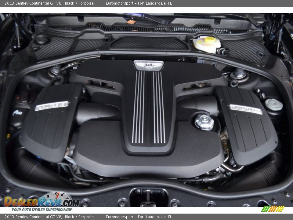 2013 Bentley Continental GT V8  4.0 Liter Twin Turbocharged DOHC 32-Valve VVT V8 Engine Photo #27