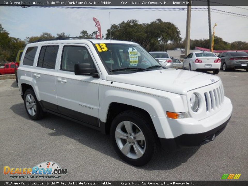 Front 3/4 View of 2013 Jeep Patriot Latitude Photo #11