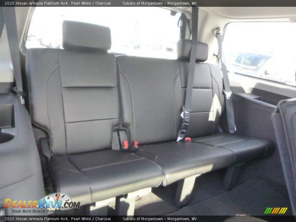2015 Nissan Armada Platinum 4x4 Pearl White / Charcoal Photo #14