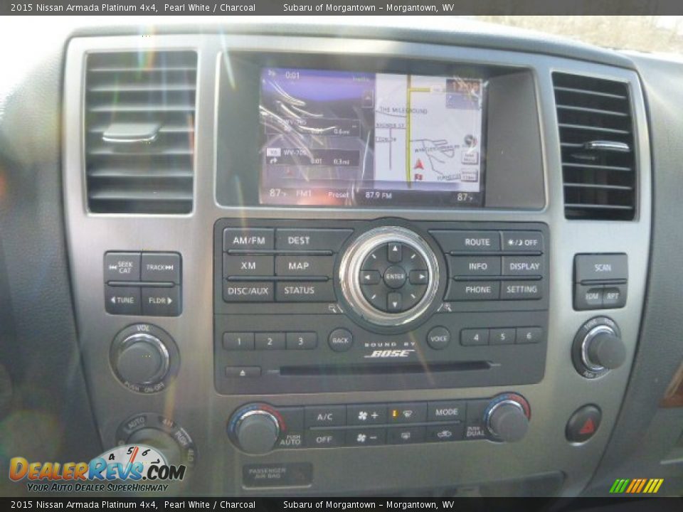 Controls of 2015 Nissan Armada Platinum 4x4 Photo #19
