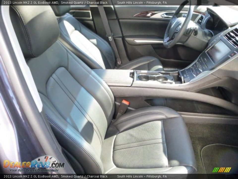 2013 Lincoln MKZ 2.0L EcoBoost AWD Smoked Quartz / Charcoal Black Photo #10