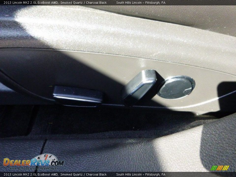 2013 Lincoln MKZ 2.0L EcoBoost AWD Smoked Quartz / Charcoal Black Photo #19