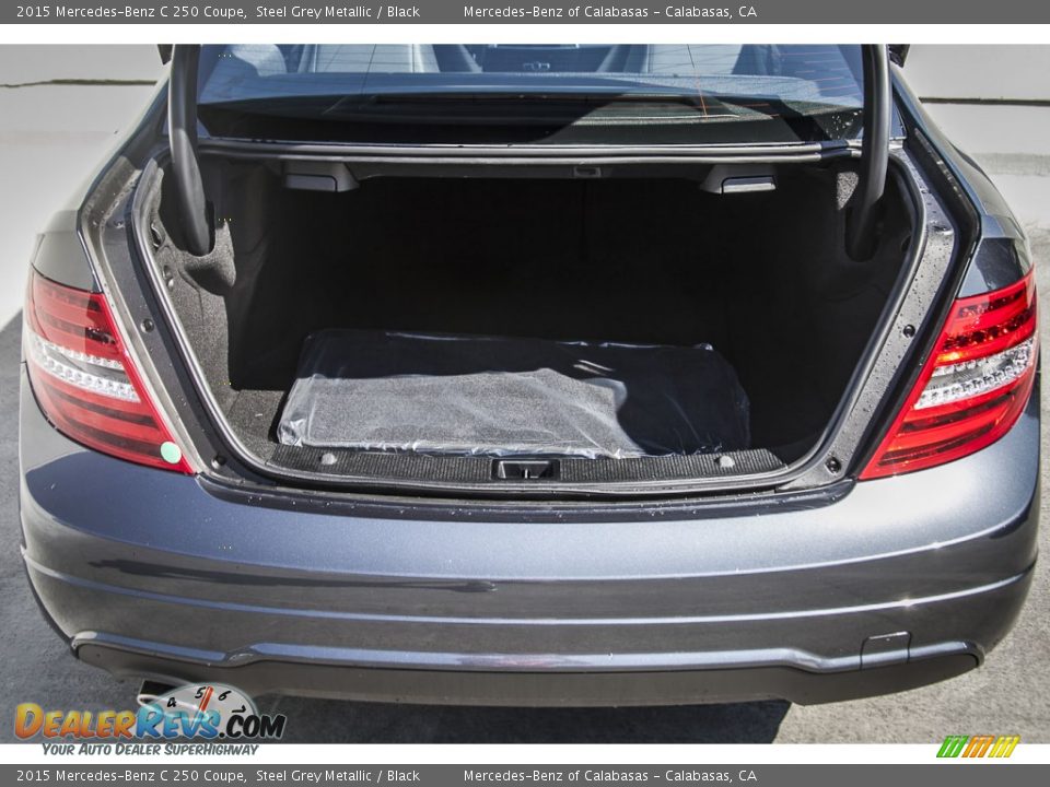 2015 Mercedes-Benz C 250 Coupe Steel Grey Metallic / Black Photo #4