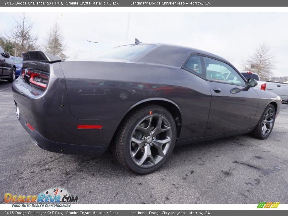 2015 Dodge Challenger SXT Plus Granite Crystal Metallic / Black Photo #3