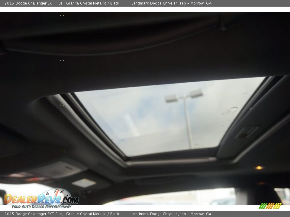 2015 Dodge Challenger SXT Plus Granite Crystal Metallic / Black Photo #9