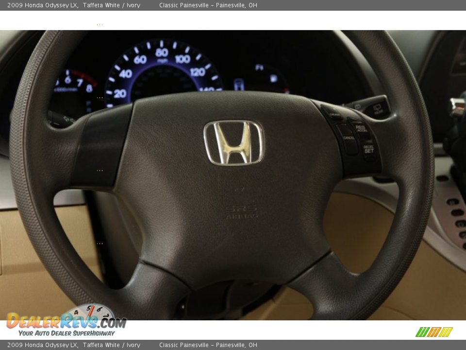 2009 Honda Odyssey LX Taffeta White / Ivory Photo #6