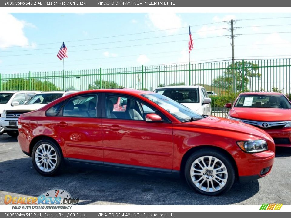 Passion Red 2006 Volvo S40 2.4i Photo #7
