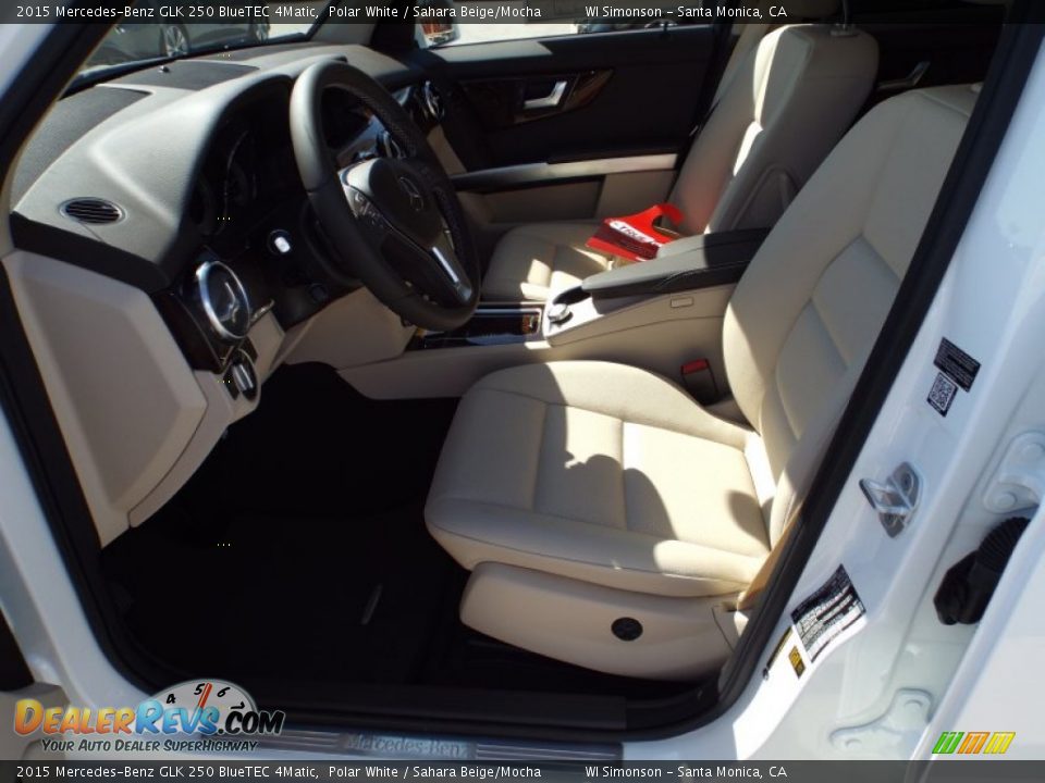 Front Seat of 2015 Mercedes-Benz GLK 250 BlueTEC 4Matic Photo #7
