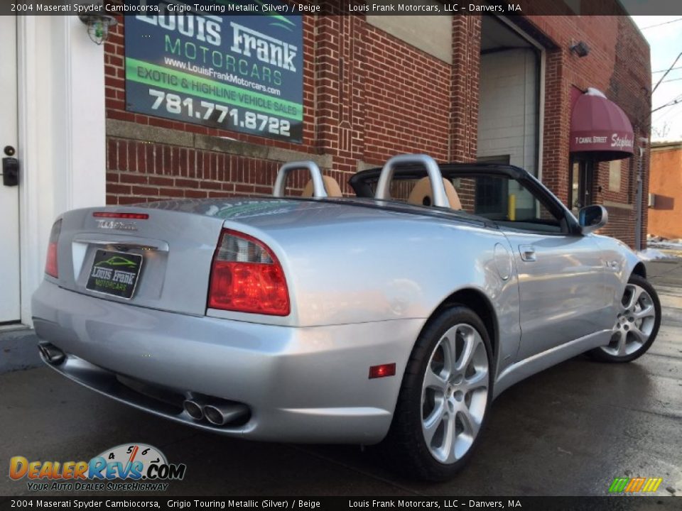 2004 Maserati Spyder Cambiocorsa Grigio Touring Metallic (Silver) / Beige Photo #5