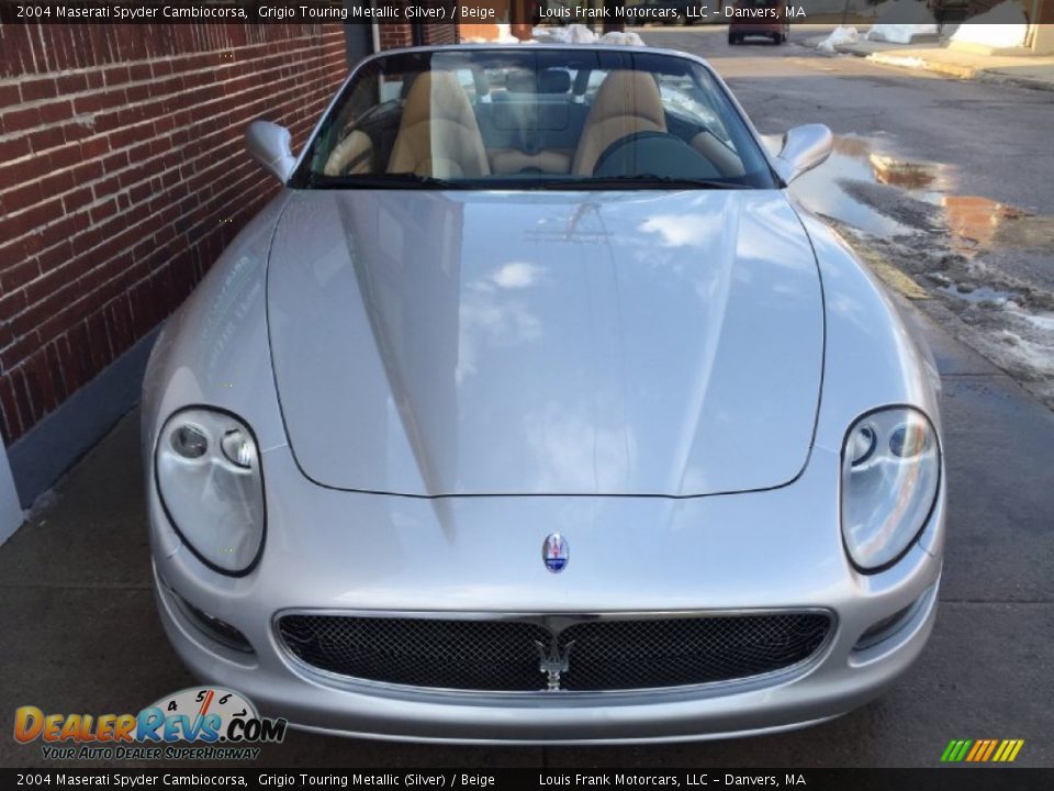 2004 Maserati Spyder Cambiocorsa Grigio Touring Metallic (Silver) / Beige Photo #7