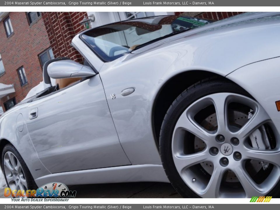 2004 Maserati Spyder Cambiocorsa Grigio Touring Metallic (Silver) / Beige Photo #13
