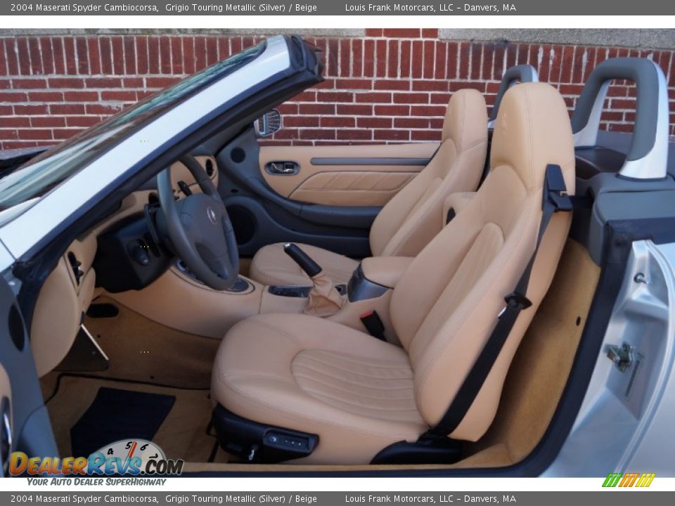 Front Seat of 2004 Maserati Spyder Cambiocorsa Photo #21