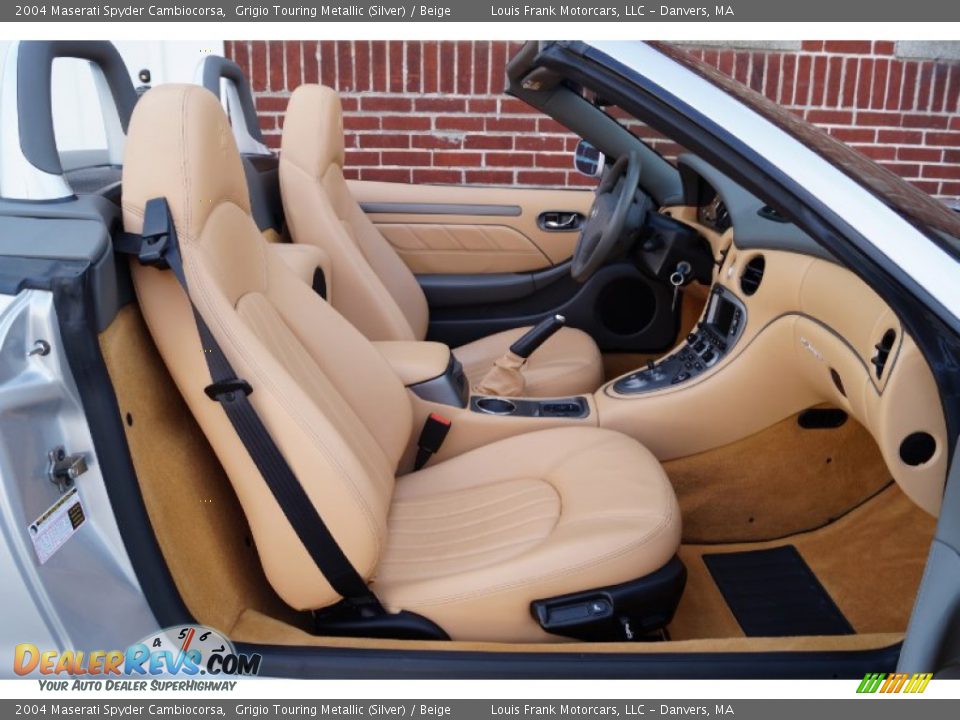 Front Seat of 2004 Maserati Spyder Cambiocorsa Photo #22