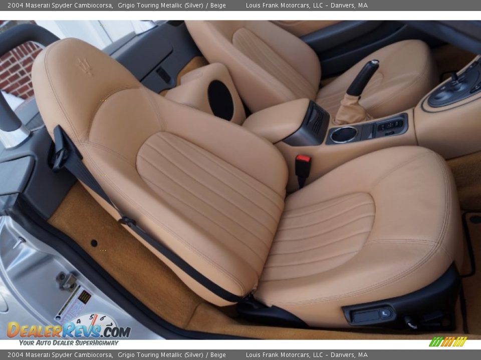 Front Seat of 2004 Maserati Spyder Cambiocorsa Photo #24