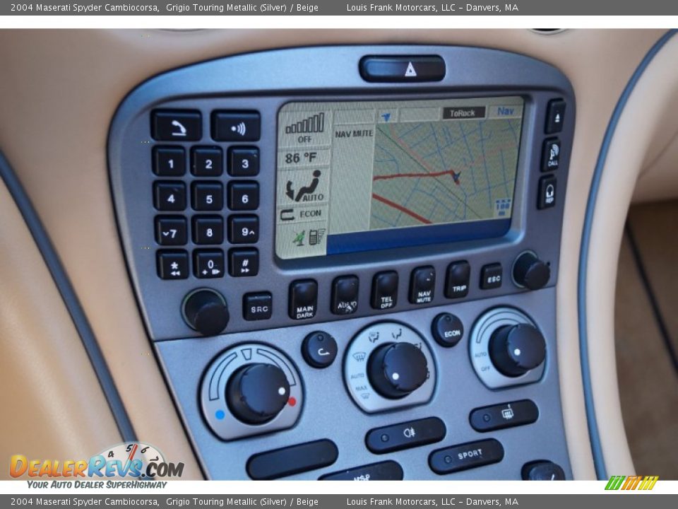 Navigation of 2004 Maserati Spyder Cambiocorsa Photo #25