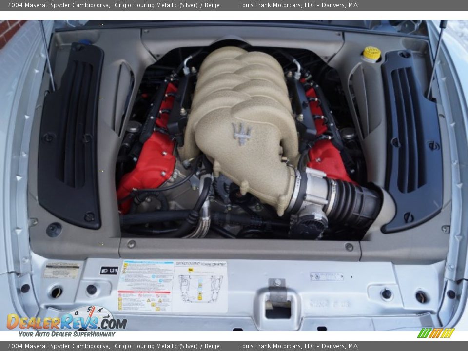 2004 Maserati Spyder Cambiocorsa 4.2 Liter DOHC 32-Valve V8 Engine Photo #27
