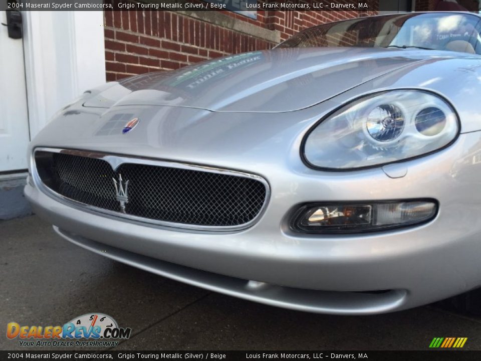 2004 Maserati Spyder Cambiocorsa Grigio Touring Metallic (Silver) / Beige Photo #28