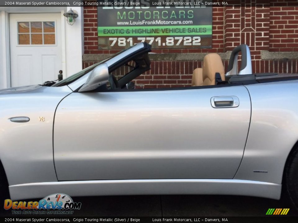 2004 Maserati Spyder Cambiocorsa Grigio Touring Metallic (Silver) / Beige Photo #36