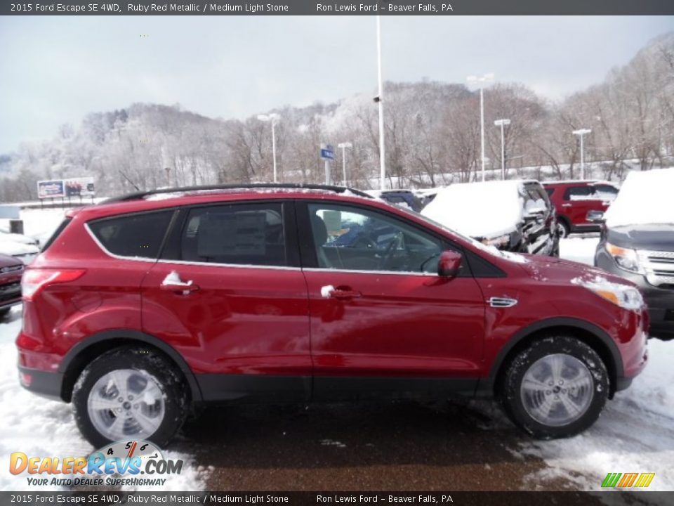 Ruby Red Metallic 2015 Ford Escape SE 4WD Photo #1