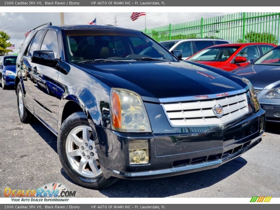 2006 Cadillac SRX V6 Black Raven / Ebony Photo #1