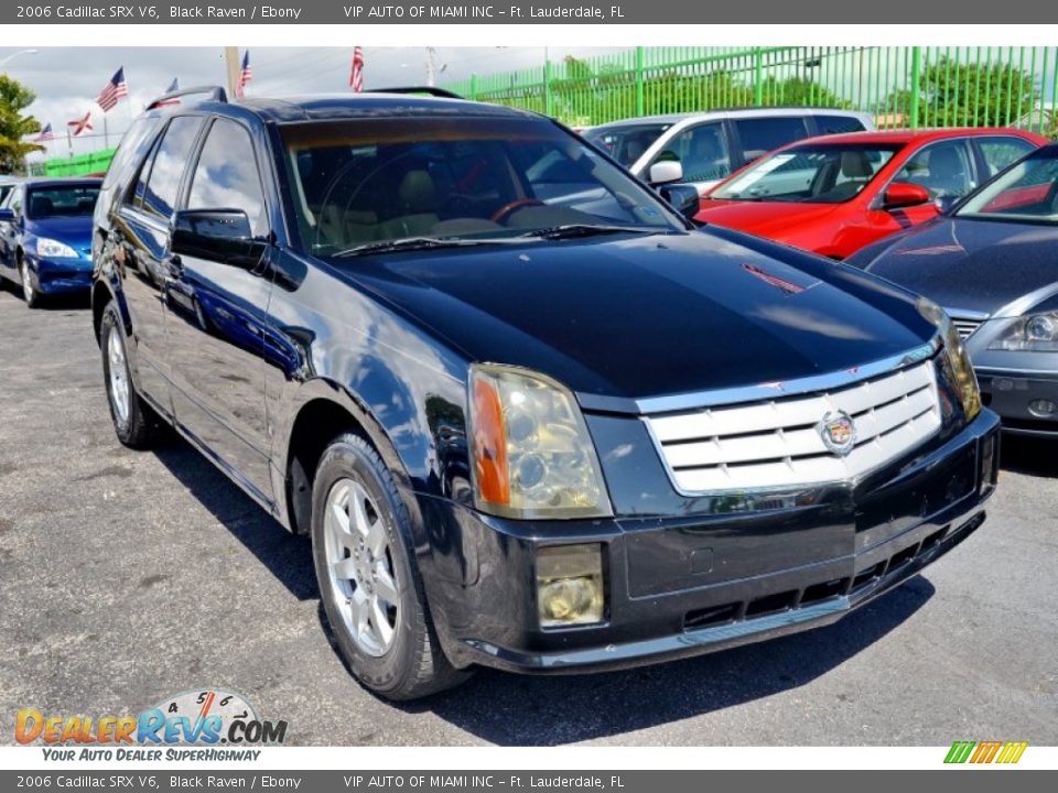 2006 Cadillac SRX V6 Black Raven / Ebony Photo #3