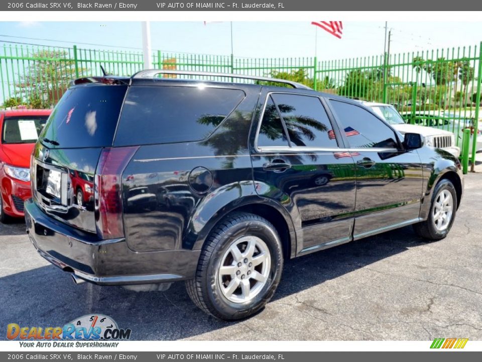 2006 Cadillac SRX V6 Black Raven / Ebony Photo #8