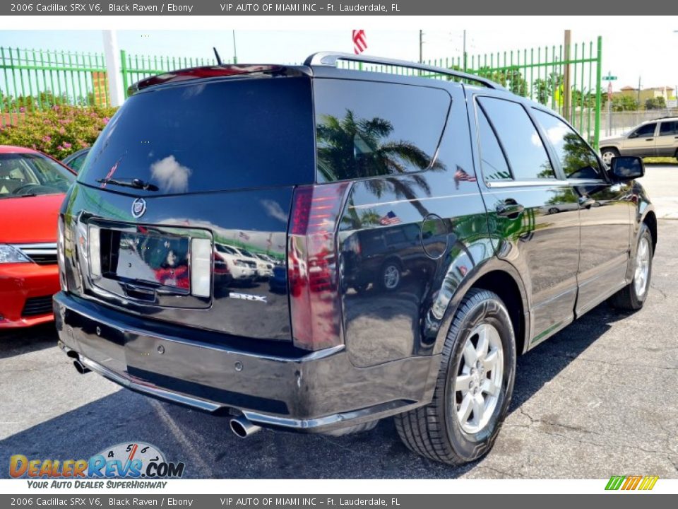 2006 Cadillac SRX V6 Black Raven / Ebony Photo #9