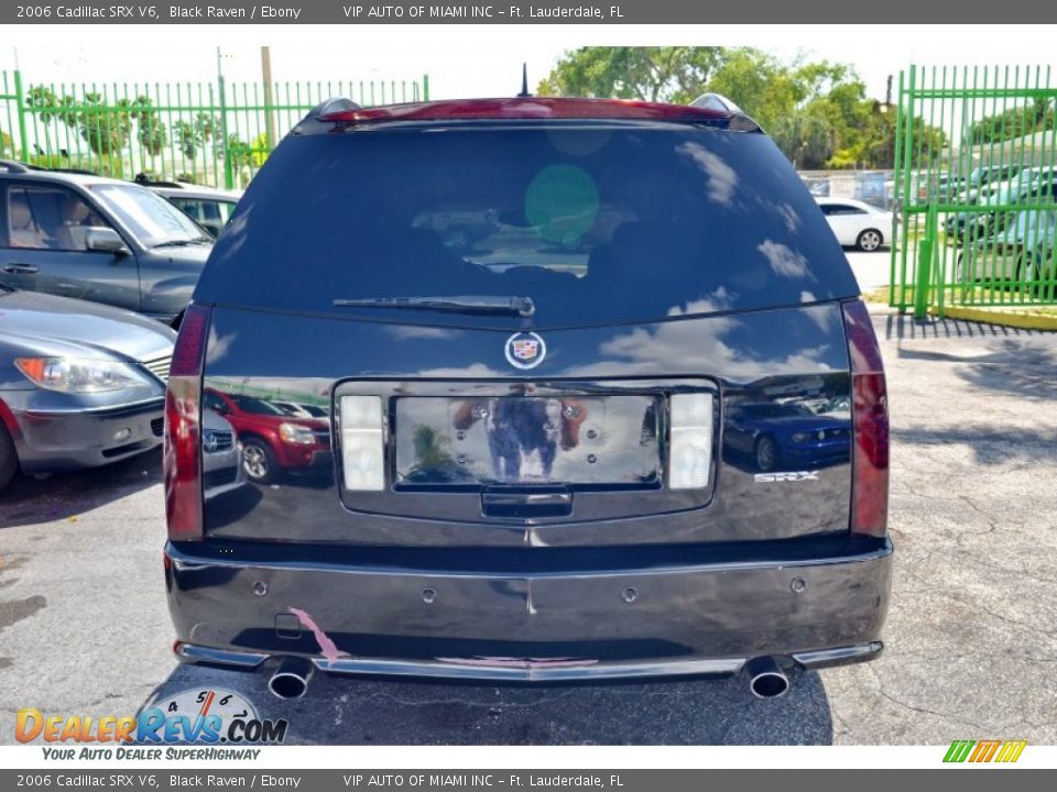 2006 Cadillac SRX V6 Black Raven / Ebony Photo #11