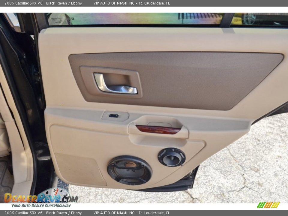 2006 Cadillac SRX V6 Black Raven / Ebony Photo #12