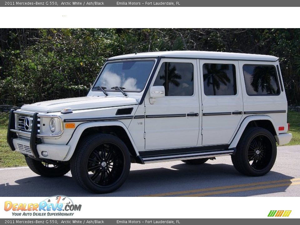 Arctic White 2011 Mercedes-Benz G 550 Photo #4