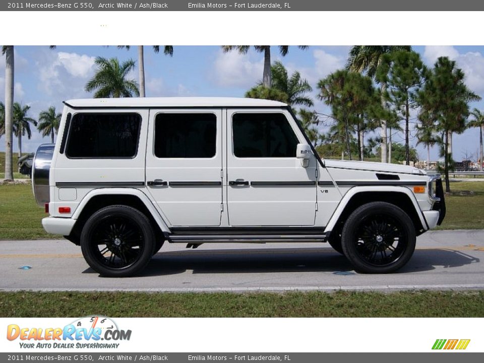 Arctic White 2011 Mercedes-Benz G 550 Photo #11