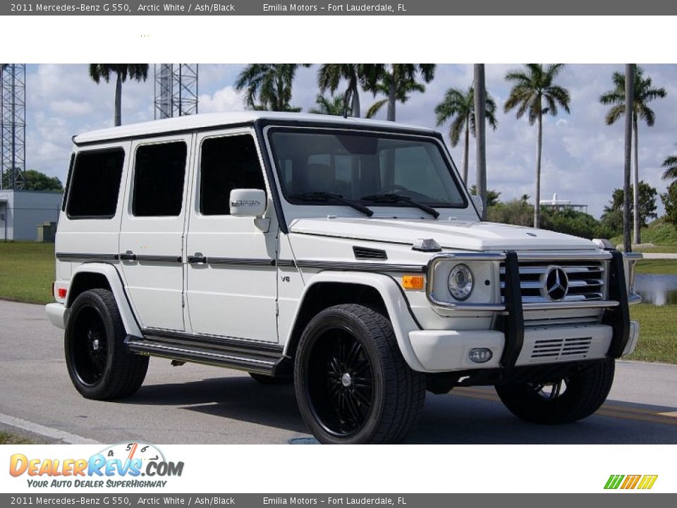 Arctic White 2011 Mercedes-Benz G 550 Photo #13