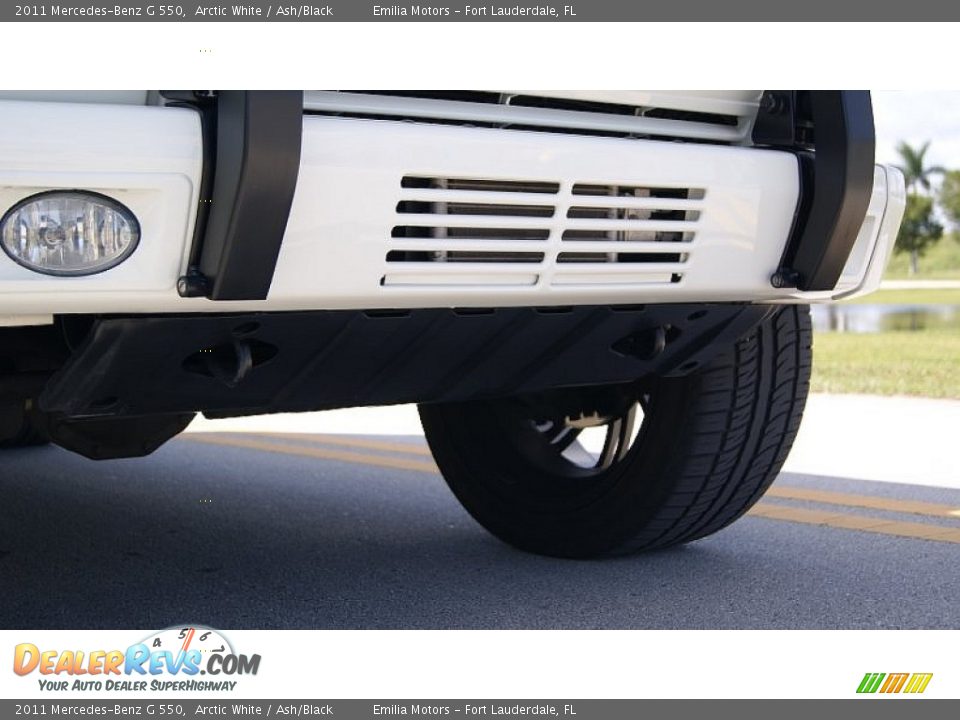2011 Mercedes-Benz G 550 Arctic White / Ash/Black Photo #19