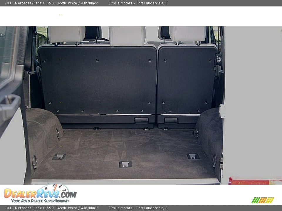 2011 Mercedes-Benz G 550 Arctic White / Ash/Black Photo #36