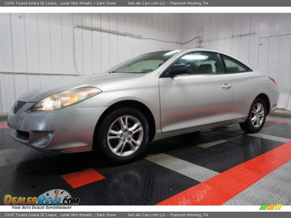 2006 Toyota Solara SE Coupe Lunar Mist Metallic / Dark Stone Photo #2
