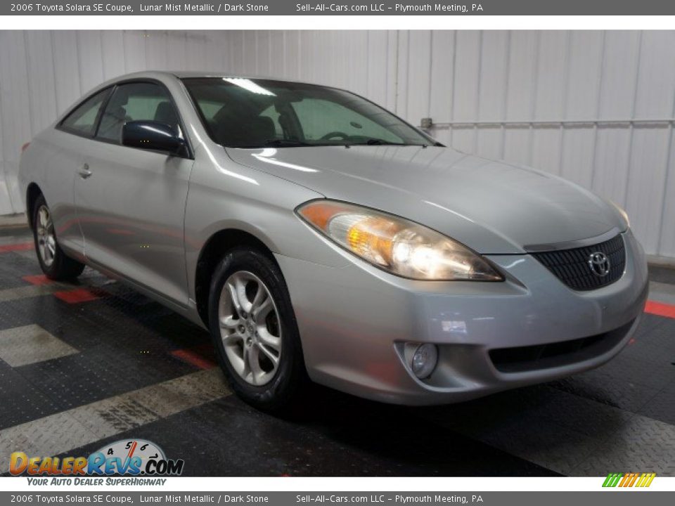 2006 Toyota Solara SE Coupe Lunar Mist Metallic / Dark Stone Photo #5