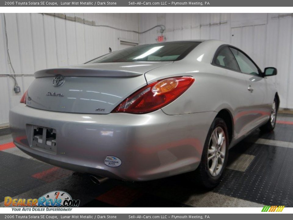 2006 Toyota Solara SE Coupe Lunar Mist Metallic / Dark Stone Photo #8