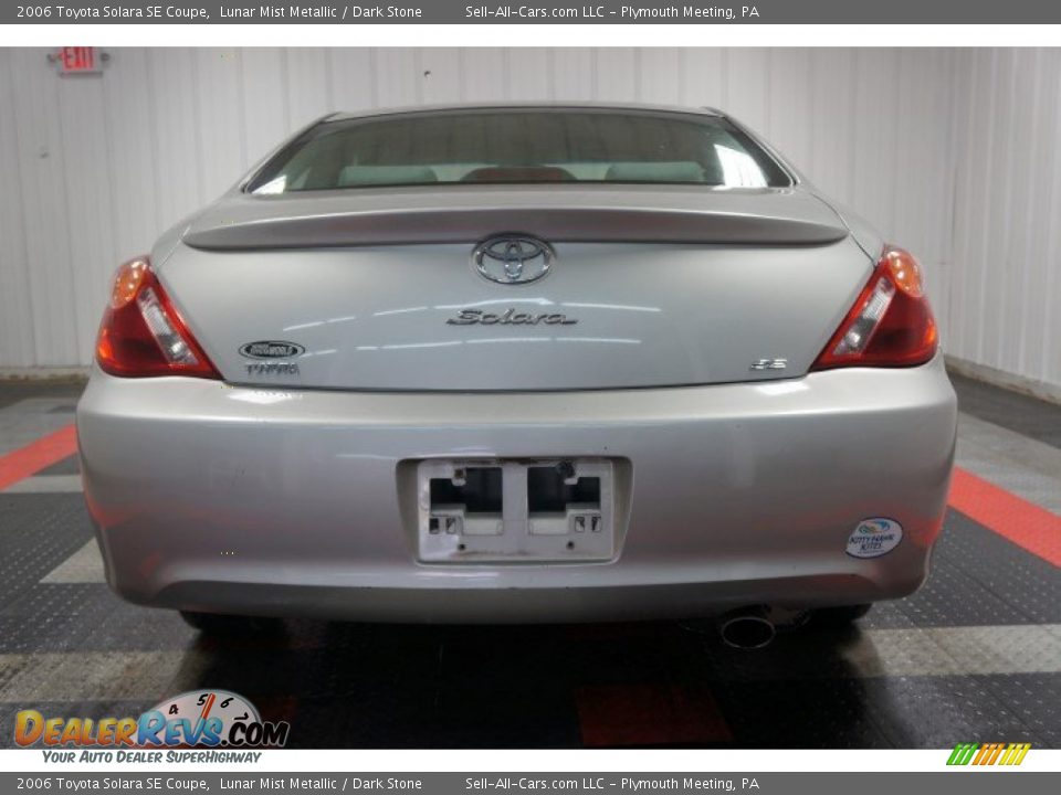 2006 Toyota Solara SE Coupe Lunar Mist Metallic / Dark Stone Photo #9