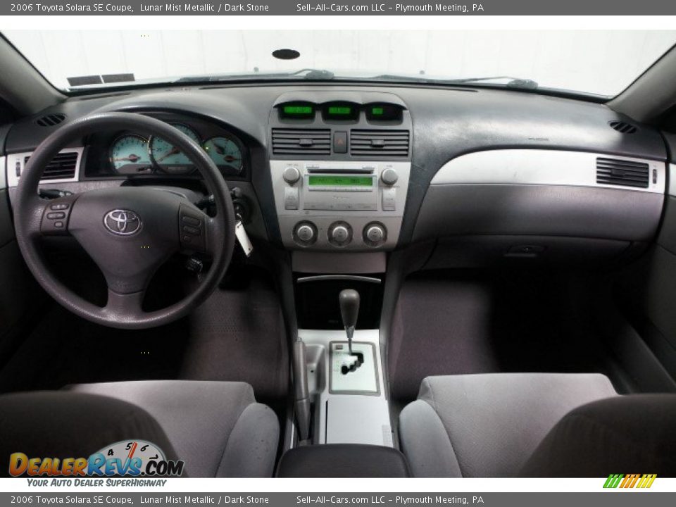 2006 Toyota Solara SE Coupe Lunar Mist Metallic / Dark Stone Photo #18