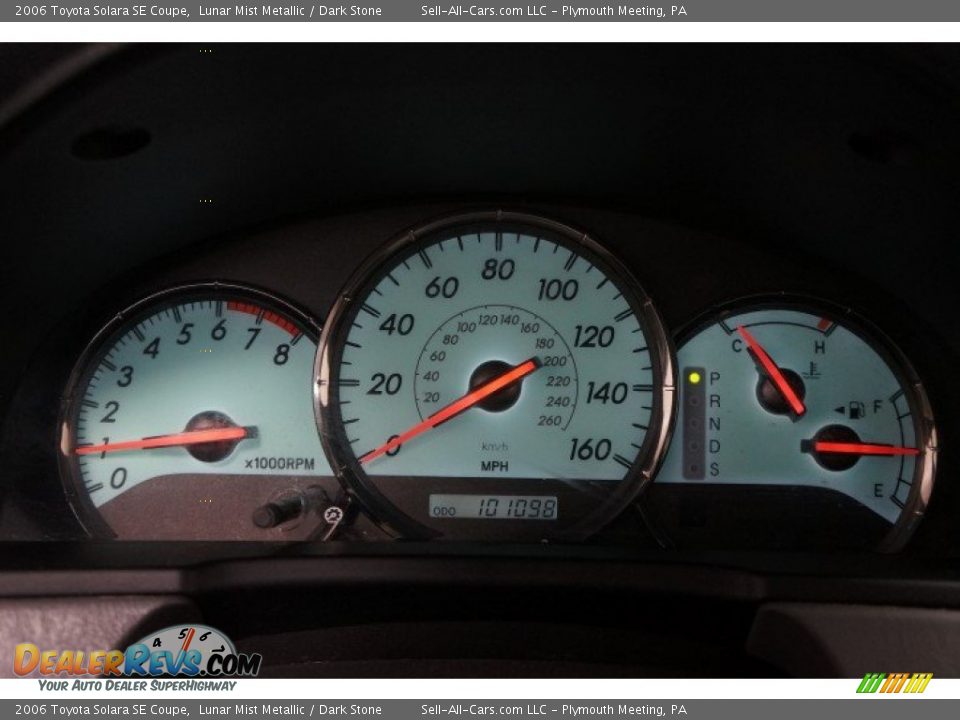 2006 Toyota Solara SE Coupe Lunar Mist Metallic / Dark Stone Photo #24