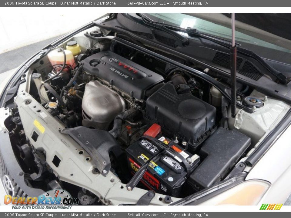 2006 Toyota Solara SE Coupe Lunar Mist Metallic / Dark Stone Photo #34