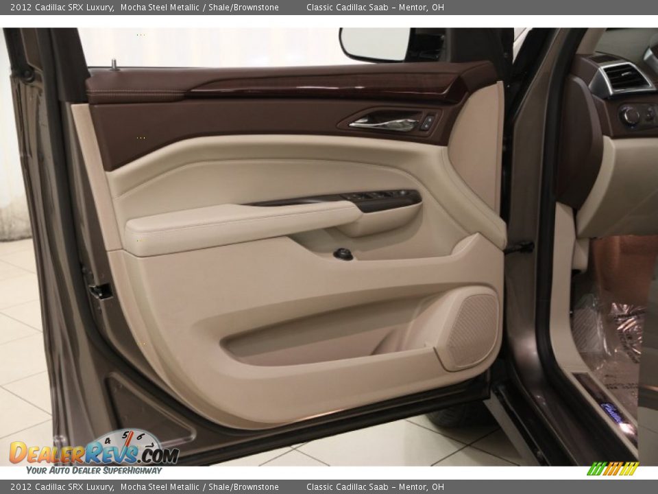 2012 Cadillac SRX Luxury Mocha Steel Metallic / Shale/Brownstone Photo #4