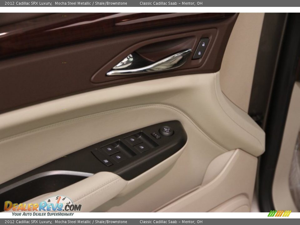 2012 Cadillac SRX Luxury Mocha Steel Metallic / Shale/Brownstone Photo #5