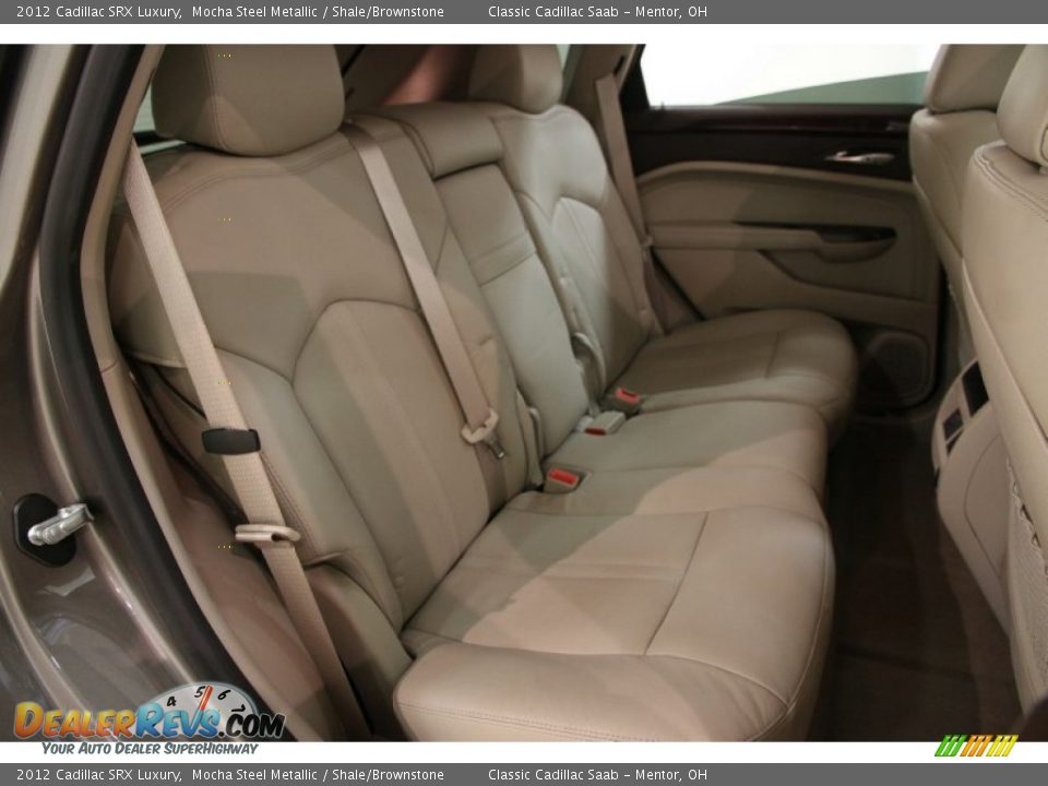 2012 Cadillac SRX Luxury Mocha Steel Metallic / Shale/Brownstone Photo #14